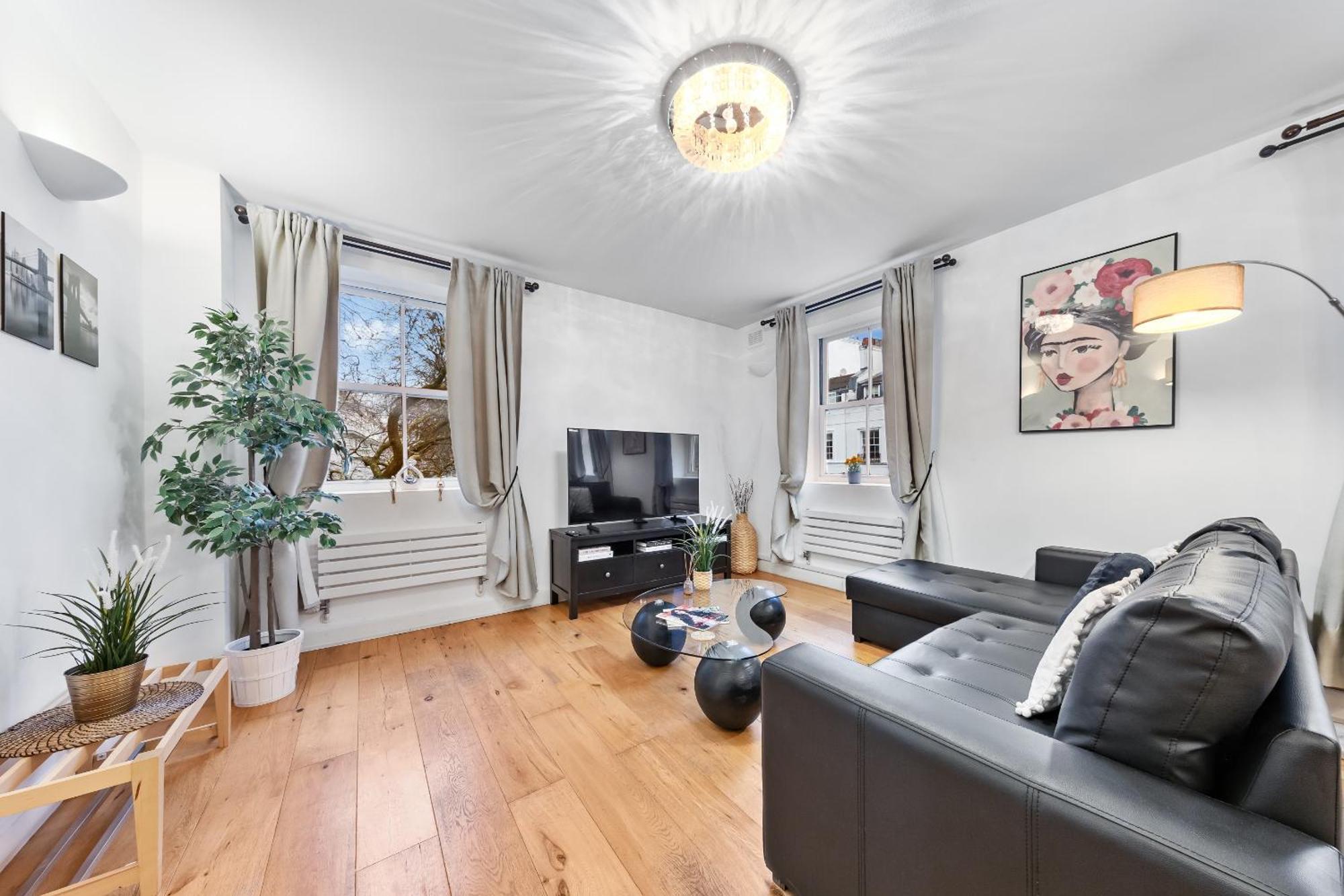 Charming Apartment By Hyde Park London Eksteriør billede