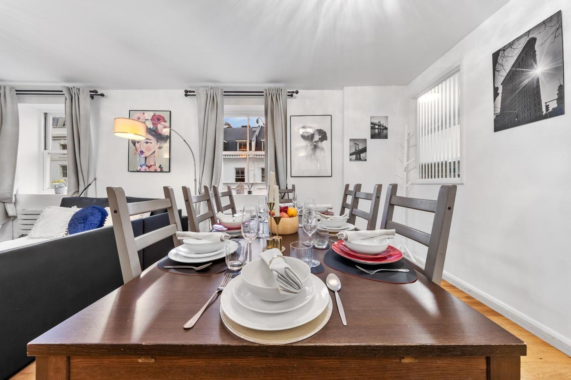 Charming Apartment By Hyde Park London Eksteriør billede